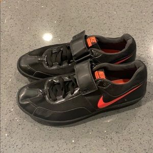 Black + Red-Orange Nike Zoom Revival SD